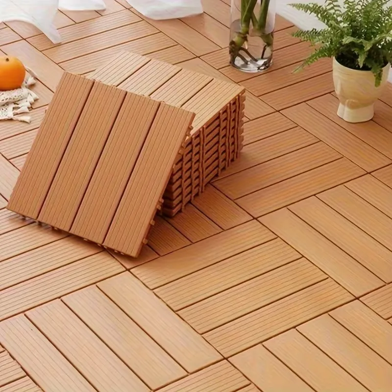 11pcs Outdoor Flooring Interlocking Deck Tiles