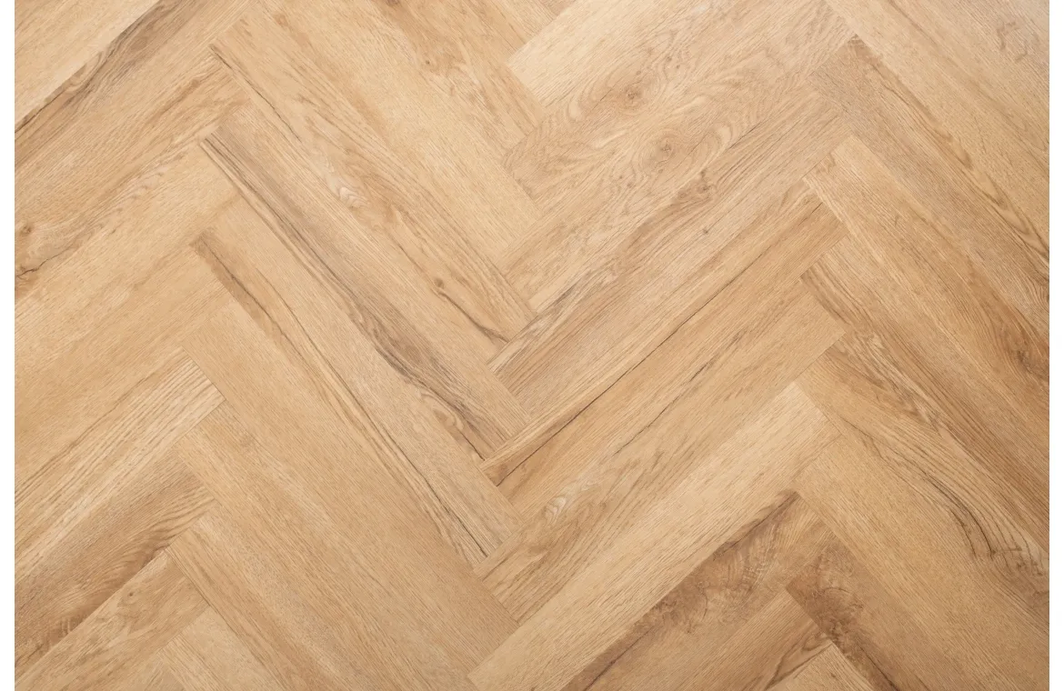 Accent Golden Sand Oak 2mm Herringbone LVT Flooring