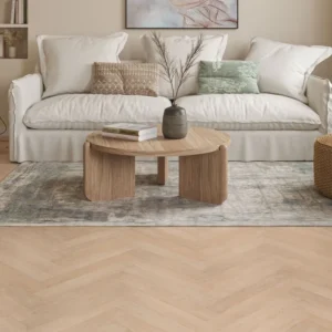 Accent Soft Hazel Oak 2mm Herringbone LVT Flooring