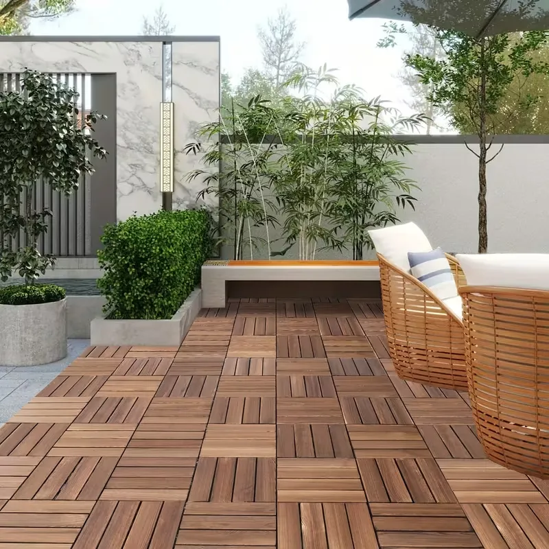 Solid Wood Flooring for Indoor & Outdoor