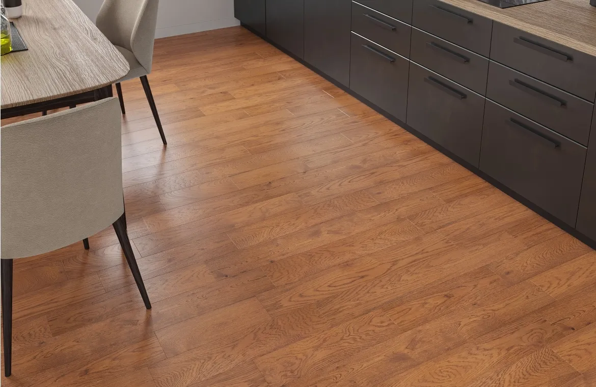 Studley Autumn Engineered Oak Straight Plank Flooring