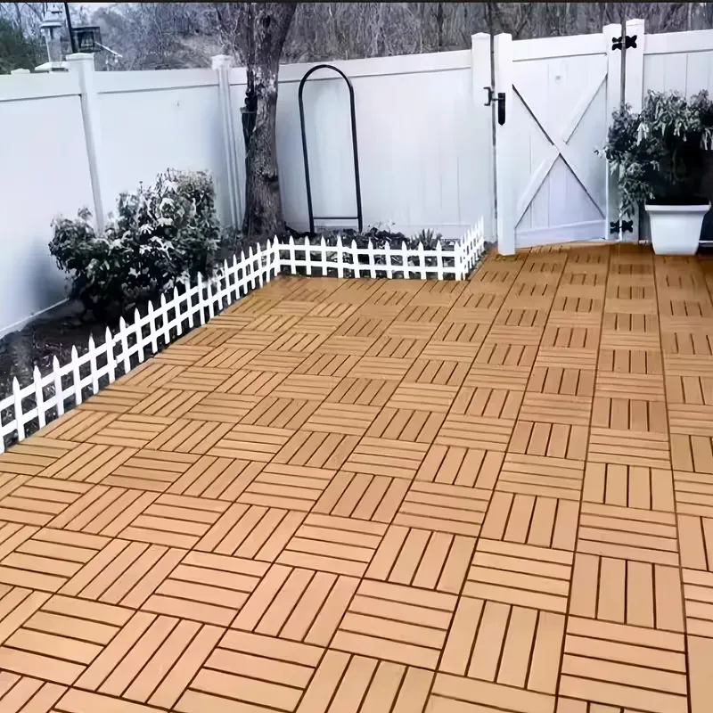 Thickened PVC Outdoor Flooring Tiles
