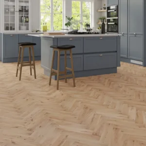 Thorpe Pasture Grand Solid Oak Herringbone Flooring